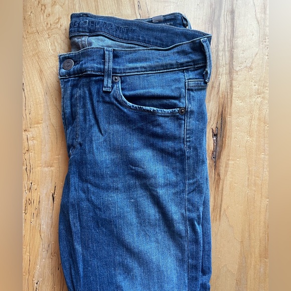 Citizens of Humanity slight distress wash denim jeans - Picture 3 of 6